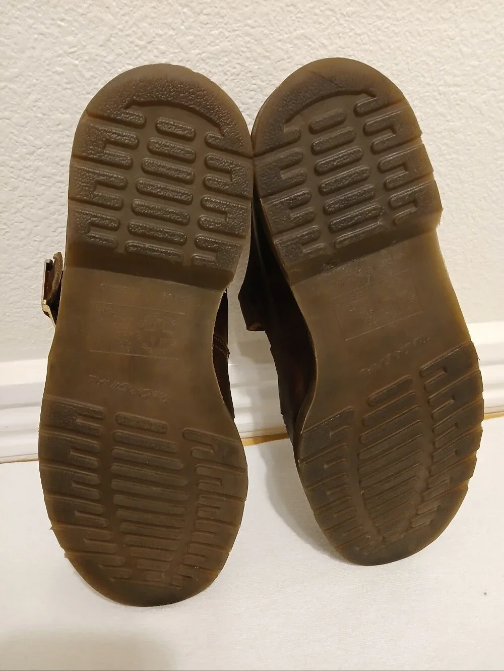 VTG Doc Marten UK 11 US 12 Men's Mica Fisherman Woven Leather Sandal 8064 Origin